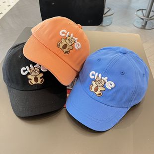Baby hat spring cap children's new all-match baseball cap boys and girls fashion summer thin sun hat