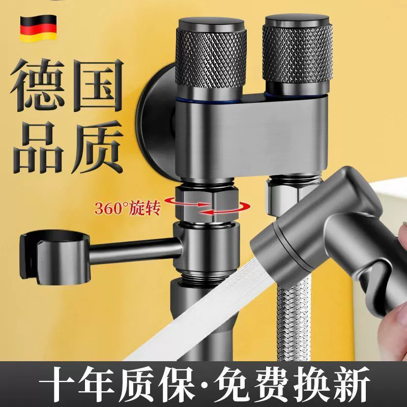 Полный медный новый высококачественный унитаз компаньон один в два с двойным управлением двойной воды