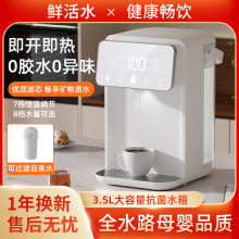 跨境家用大屏即热式饮水机办公宿舍便携式桌面冷热3秒速热直饮机