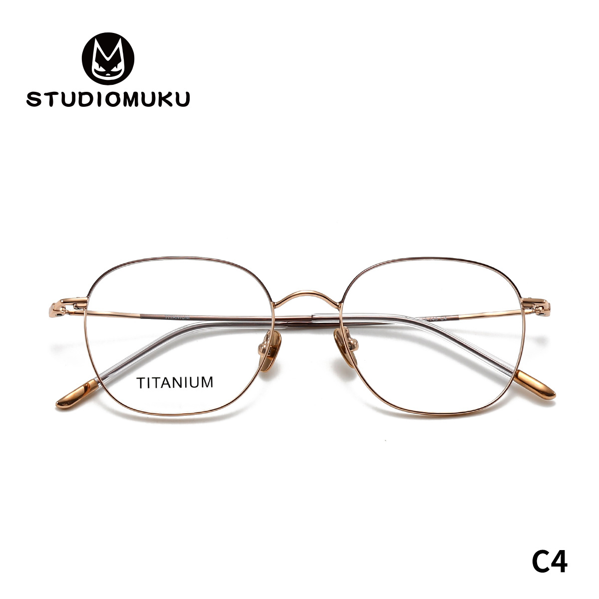 Gafas de madera de STUDIOMUKU, monturas de gafas de estilo clásico, conservando monturas de gafas que son buenas para hacer fortuna