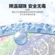Amazon cross-border leaves small ice towel ice towel summer cooling ice band Sports headscarf sweat-absorbent beads pet ice towel
