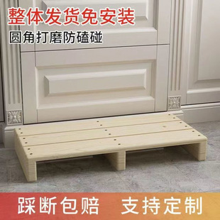 Bathtub Step Stool, Rotting Wood Ladder, Bathroom Stool, Solid Wood Toilet Flower Stand Stool, Balcony Kitchen Footrest