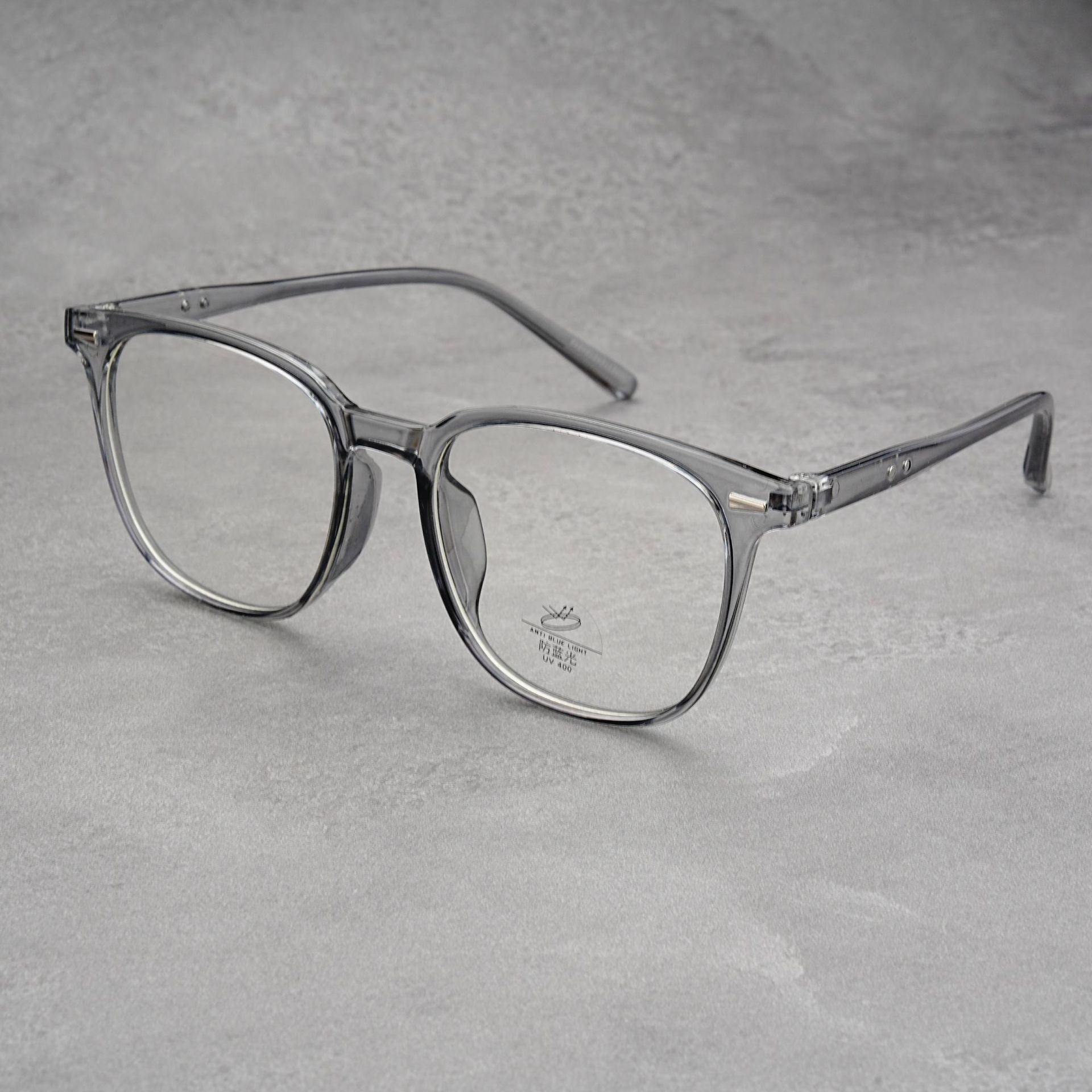 韓国版超軽量サングラス丸枠紫外線防止サングラスレトロなファッション個性日韓系丸枠近視メガネ