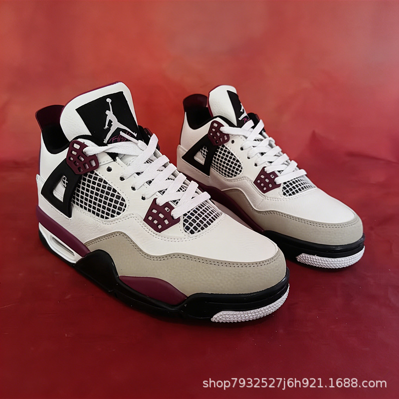 Chunyuan AJ4 Putian Jordan zapatos de baloncesto para hombres y mujeres, zapatos deportivos amortiguación retro casuales al por mayor transfronterizos