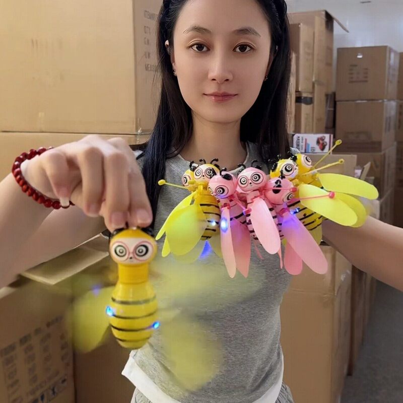 Sensing Aircraft Toy Little Bee Small Electric Remote Control Airplane Helicopter LED Light-Up Durable and Crash-Resistant Aircraft Sensing Aircraft Toy Little Bee Small Electric Remote Control Airplane Helicopter LED Light-Up Durable and Crash-Resistant Aircraft