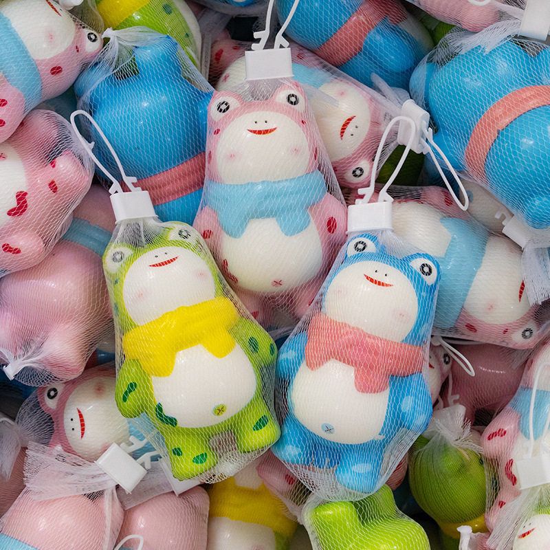 스카프 개구리 혼합 배치