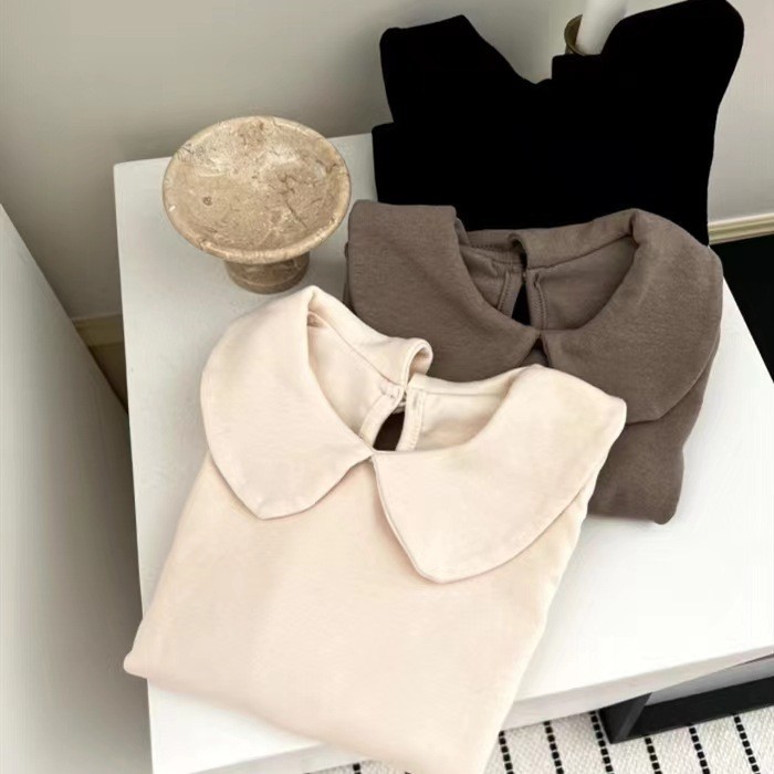 Versión Coreana de los niños ropa moda estilo cáñamo suéter doblado chaleco punto flojo chaleco + leggings polainas