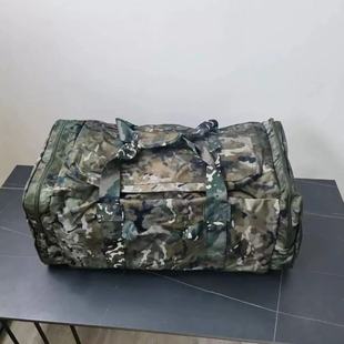 Camouflage Front Carry Camping Mountaineering Bag Portable Folding Large Capacity Front Carry Bag Clothing Bag Carry Bag