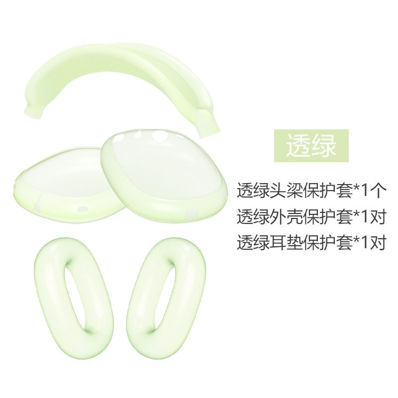 Funda para auriculares Apple AirPods Max, funda protectora de alta transparencia para AirPods Max, funda para diadema, funda para auriculares. image 12