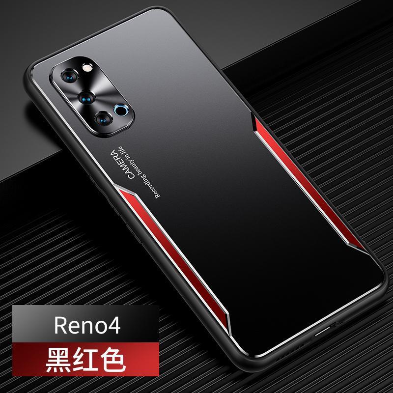 OPPOReno4/Reno4Pro/4SE 携帯電話ケースカメラ金属保護カバーブレードブラケットライトに適しています|undefined