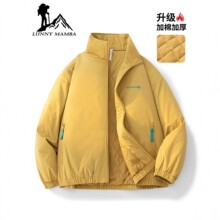 夹克棉服女冬季2025新款美式小个子巨好看立领外套加厚抗寒小棉袄