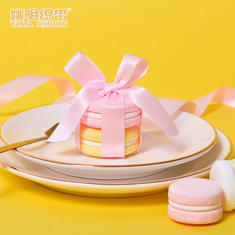 Yao Ming, venta al por mayor, correas para cajas de pasteles, cinta decorativa para hornear flores de 1,6 CM, cinta decorativa para embalaje de regalo