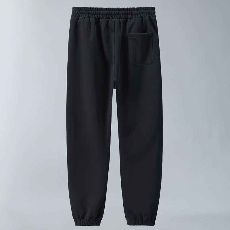 Lente en herfst nieuwe jeugd lange trendy losse sportbescherming heren dikke plus size veelzijdige casual broek_voghion.com