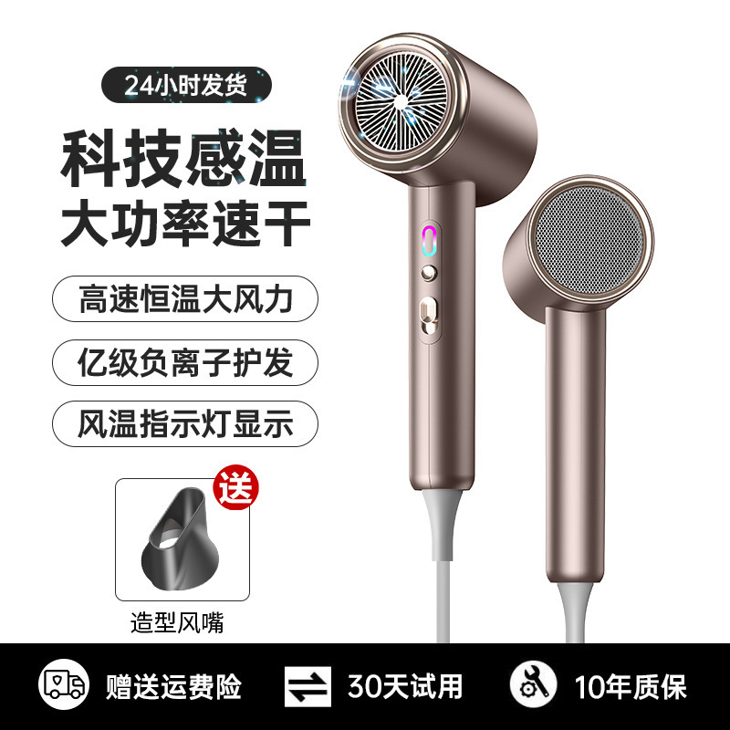 ヘアサロン用クロスボーダー高速ヘアドライヤー、ハイパワーマイナスイオン恒温ヘアケア、家庭用速乾ヘアドライヤー|undefined