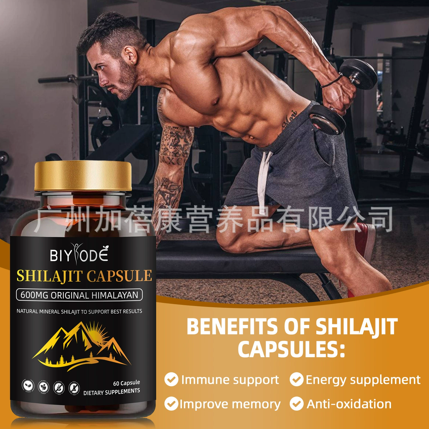 Xilaizi капсулы GMP завод трансграничный поставщик shilajit Capsules 60 капсул в наличии