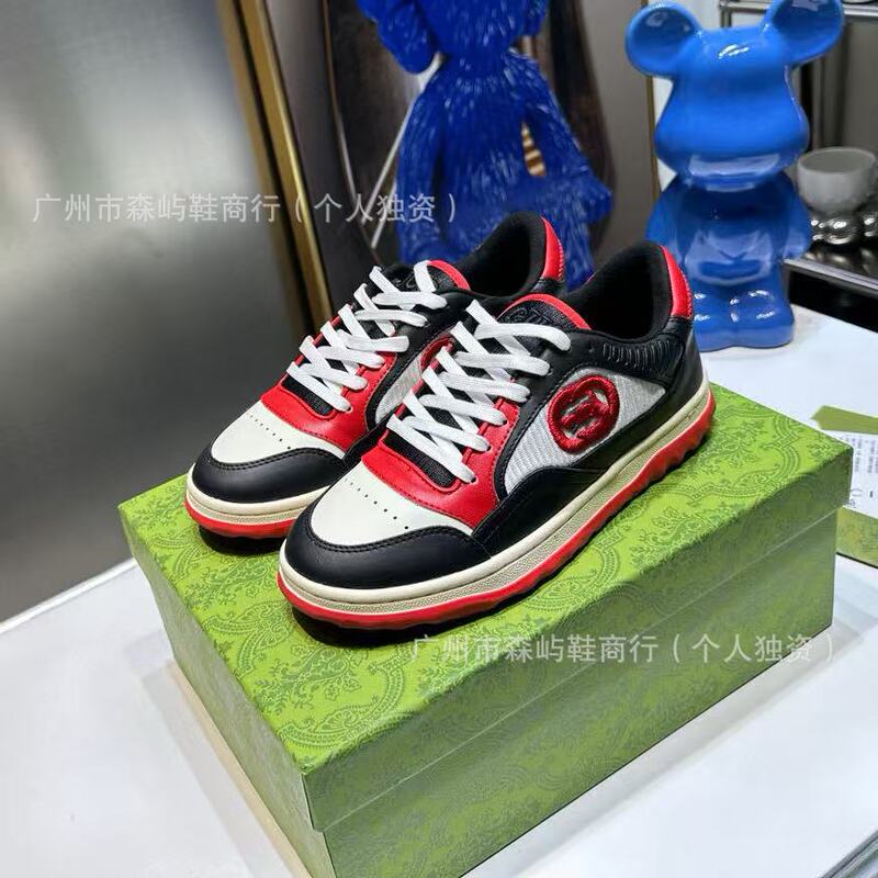 High Version 2025 g Brand Embroidered Casual Sneakers Versatile Sports Casual Breathable Korean Style Genuine Leather Color-Blocking White Shoes