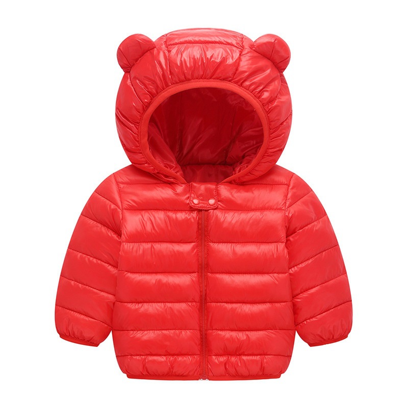 Chaqueta acolchada de algodón para niños pequeños y medianos ropa para niños chaqueta acolchada de algodón ligera para hombres y mujeres bebé Otoño e Invierno chaqueta cálida chaqueta acolchada de algodón para bebés