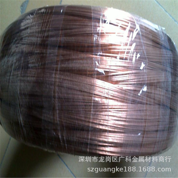 批发高强度QBe1.9铍铜线高导电率QBe1.9电缆铍铜线 汽车电子用线