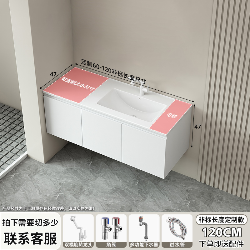 Ángulo cortado panal de abeja gabinete de baño cerámica integral lavabo de forma especial tamaño de inodoro envase lavabo de columna de tubo