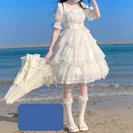 lolita洛丽塔连衣裙夏季op仙女生日裙花嫁三段式在逃公主