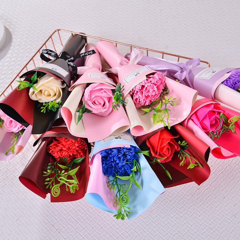 Sweet Flower Soap Flower Artificial Flowers display picture 2