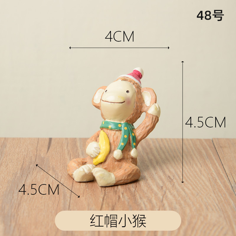 星空を望むかわいい動物の植木鉢、樹脂製の置物、家の装飾、誕生日プレゼント、ガーデン工芸品|undefined