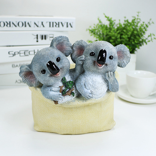 Creative gifts koala glasses frame ornaments glasses store gifts office desktop glasses holder resin crafts