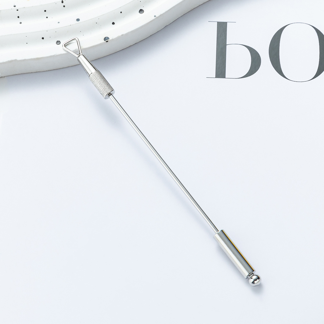 Acero inoxidable de doble cabeza de manicure removente manicure removente manicure removible pegamento de fototerapia manicure herramientas de manicure al por mayor