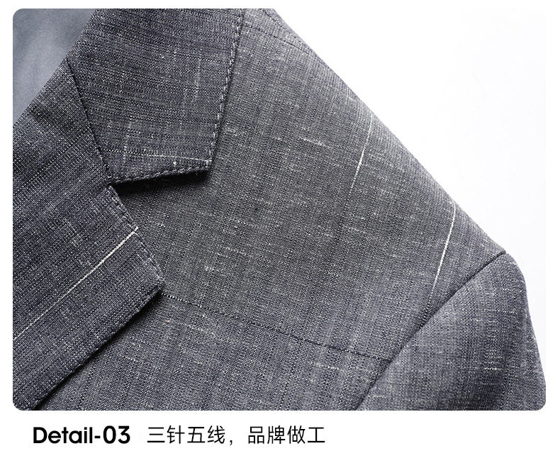 Áo vest nam phong cách Hàn dáng ôm, vải modal cotton mỏng nhẹ, cổ vest một hàng hai nút — Xám trung tính chi tiết 19