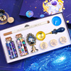 Astronaut, seal, set, gift box for elementary school students, toy, primary and secondary school, Birthday gift