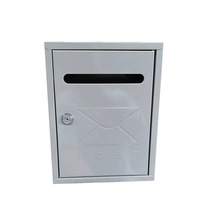 欧美新风尚园艺壁挂式信报箱室外挂墙邮筒户外防雨防潮经典款信箱