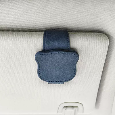 Driver Glasses Clip, Car Storage – Car Glasses Clip/Bill Clip - blue