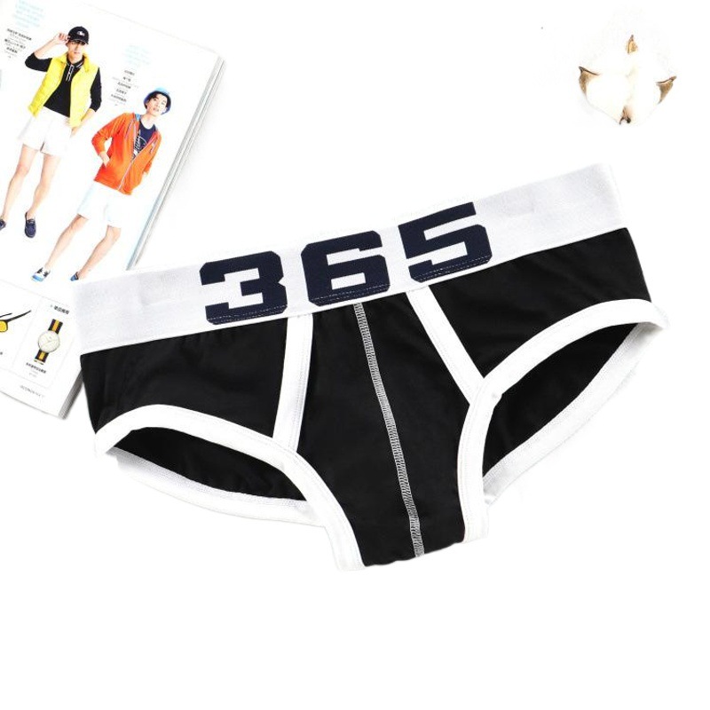 Nuevo 365JUNTSEE marca ropa interior de los hombres cintura baja sexy cinturón ancho Bragas brief Ventas Directas la fábrica