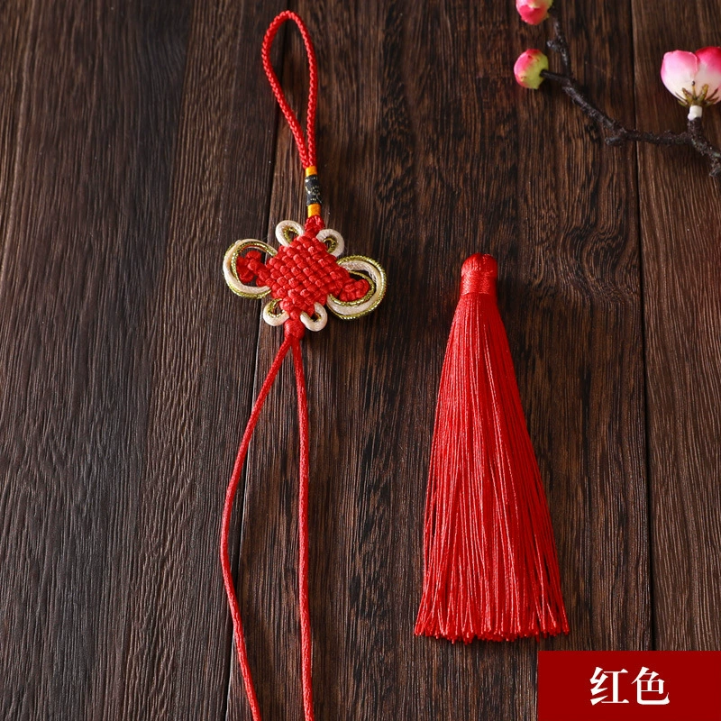 Бутик 8 тарелок Пномпень Китайский узел 8 тарелок богатый узел золотой нити узел ручной работы Пномпень узел Пномпень лук