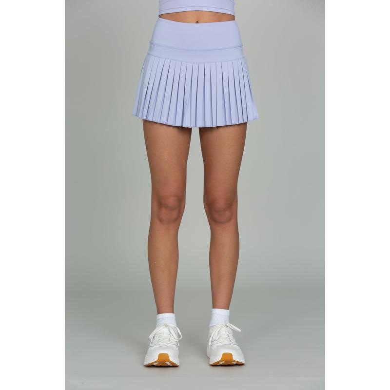 J 12130 Split Skirt Yoga Pocket Skirt Fake Two-Piece Sports Short Skirt
