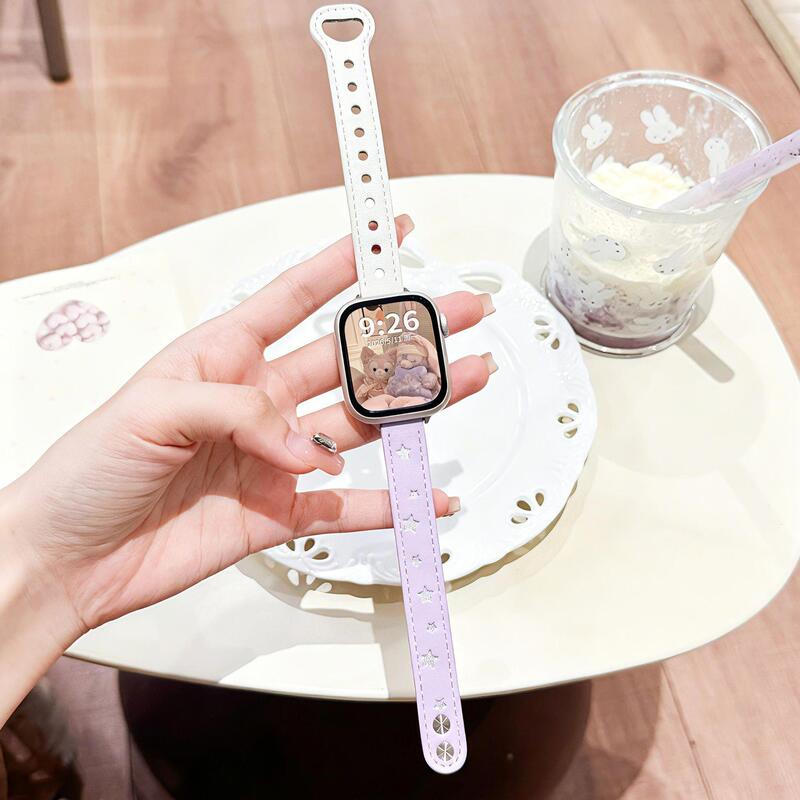 Suitable for Honor Watch X5i new model Starfall Galaxy double-studded strap Honor X5 Honor Watch 5 autumn and winter edition