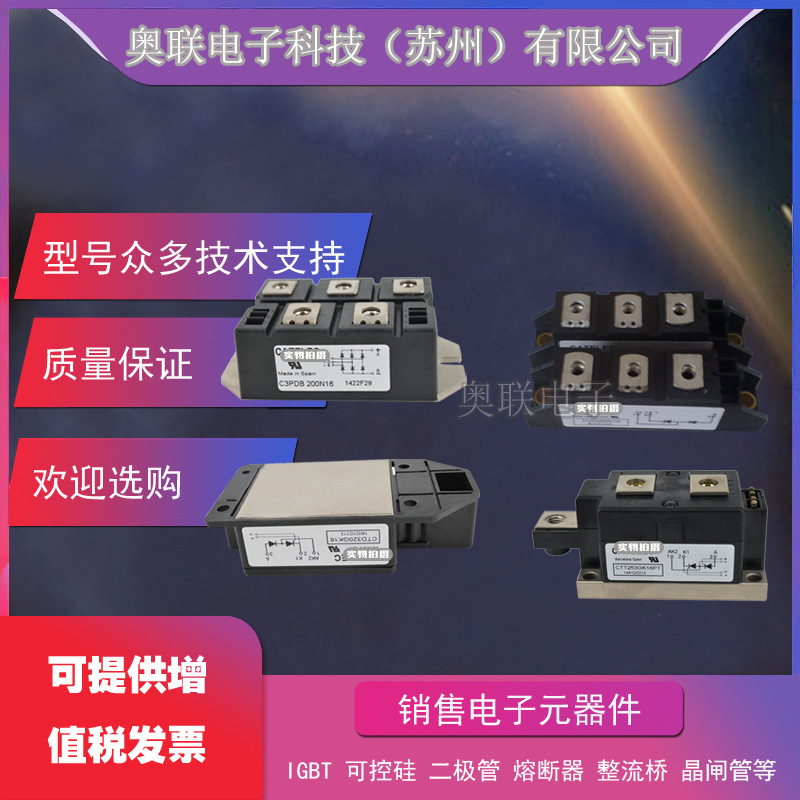 CTT165GK18 CTT165GK20 CTT165GK22西班牙/CATELEC可控硅模块