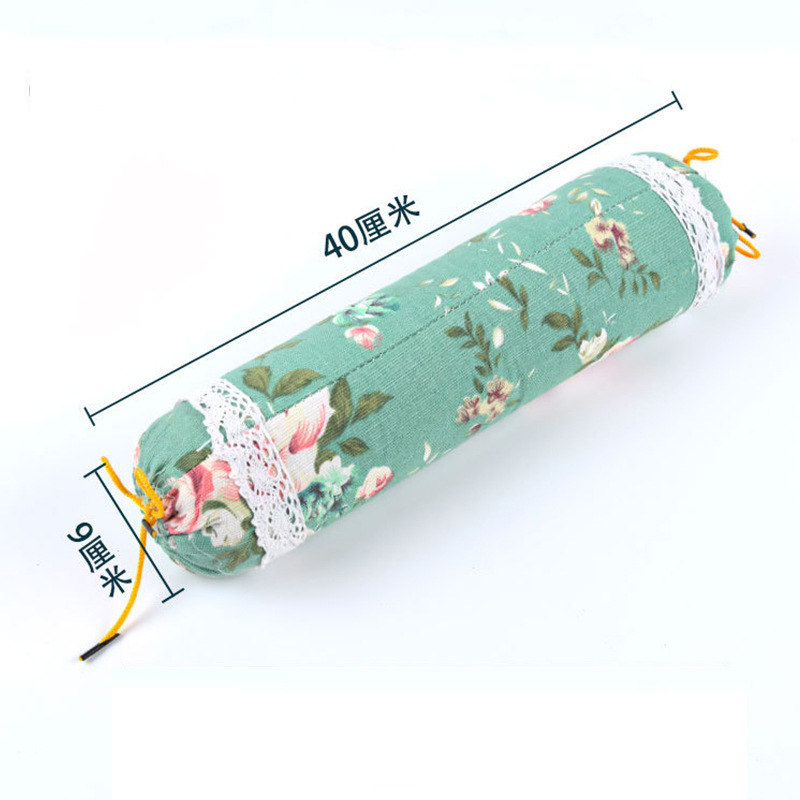 Almohada Cervical de Trigo Sarraceno y Artemisa de Algodón y Cáñamo, Asistencia al Sueño, para Cuello