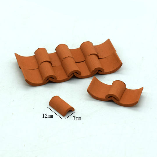 Model Small Brick Red Blue Brick Mini Handmade DIY Micro Landscape Building Building House Building Toy AliExpress Amazon