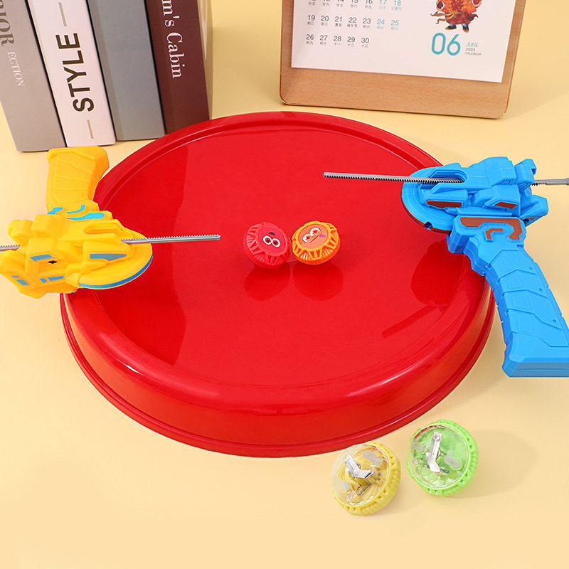 Gyro Big Battle Placa de batalla juguete para niños batalla de niño Tuo multi-Persona mágica batalla giratoria doble rompecabezas grande