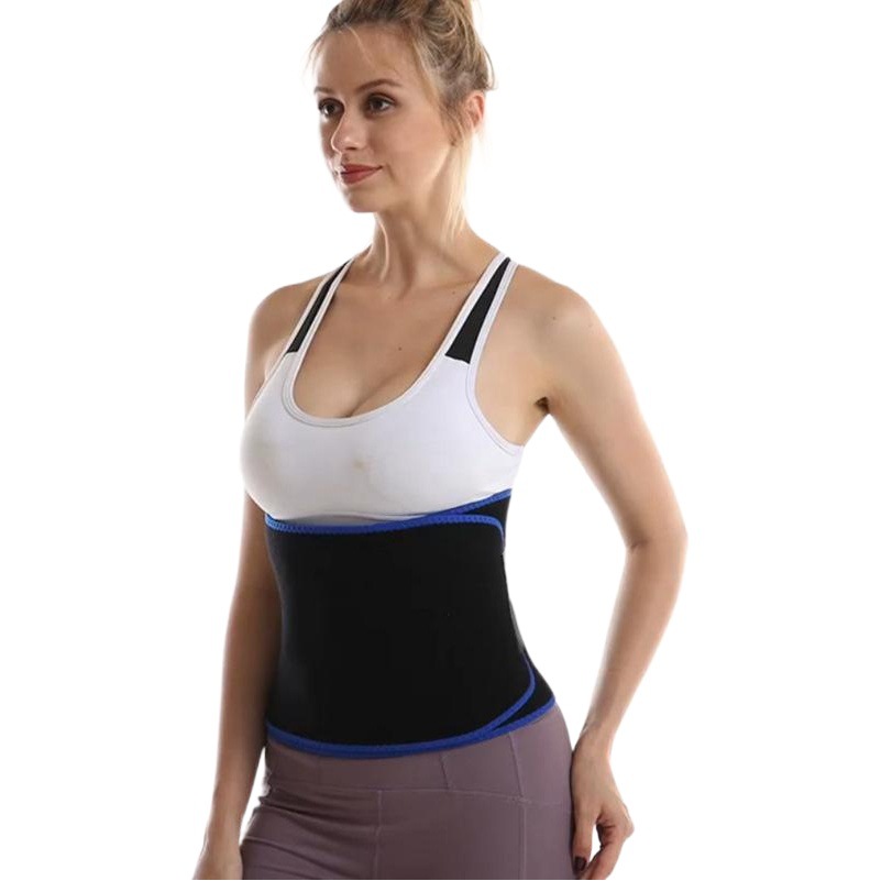 Sudor cintura faja vientre adelgazamiento quema de grasa cintura faja hombres y mujeres fitness entrenamiento de plástico cintura multifuncional cinturón de soporte de cintura