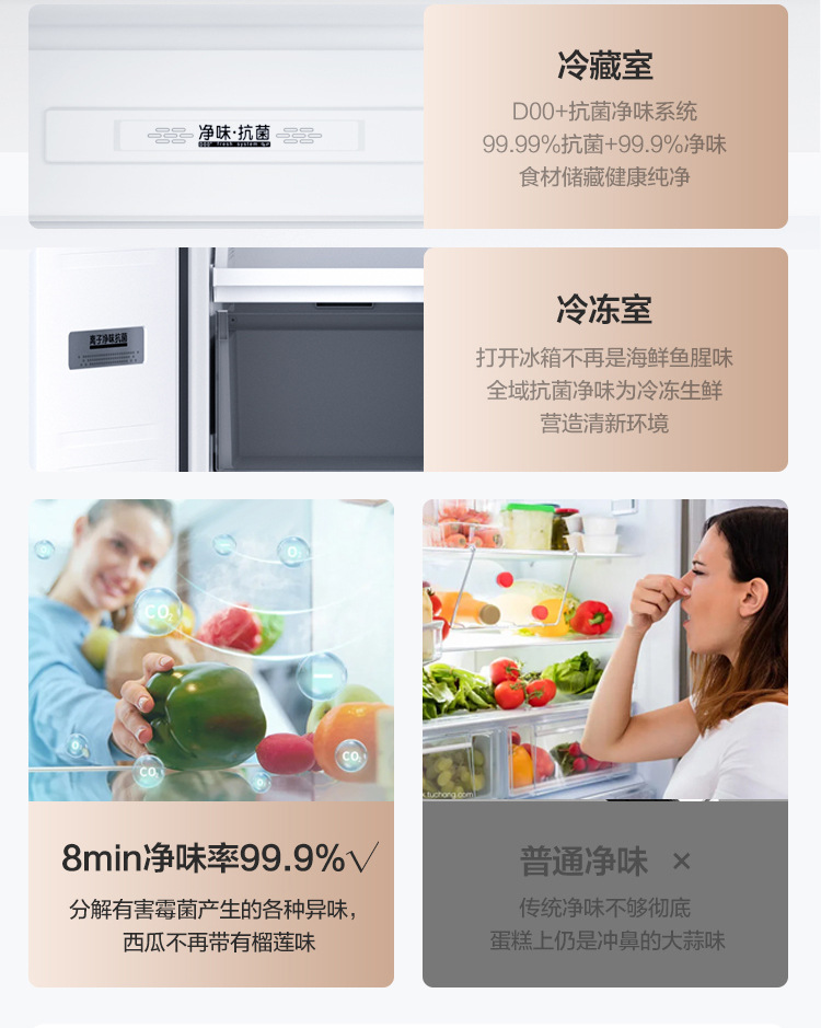 变频风冷冰箱
