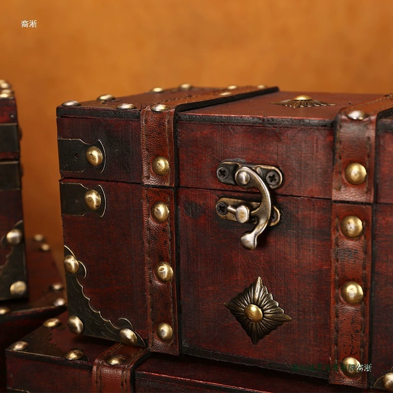 Storage Box Large Wood Vintage from Yomiego