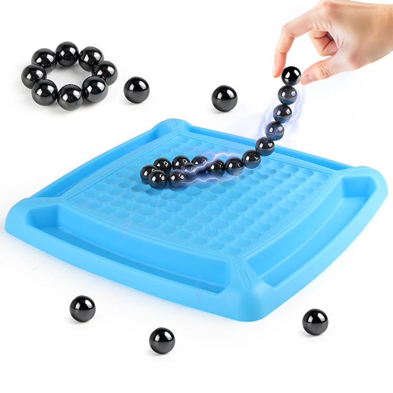 Ajedrez transfronterizo de inducción magnética de ajedrez magnético divertido juego de juego de ajedrez lógica de pensamiento de mesa interactivo juguete de puzzle
