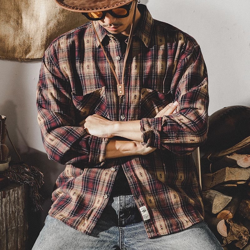 classic retro autumn shirt