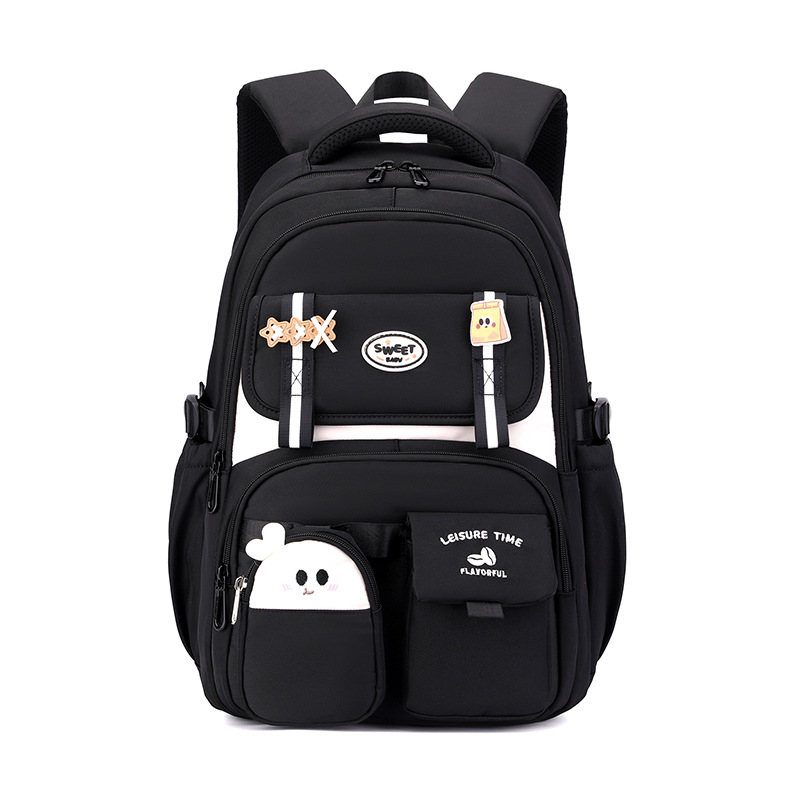 Mochila de descompresión ligera para estudiantes de secundaria, mochila impermeable para estudiantes de primaria de grado 3 - 9