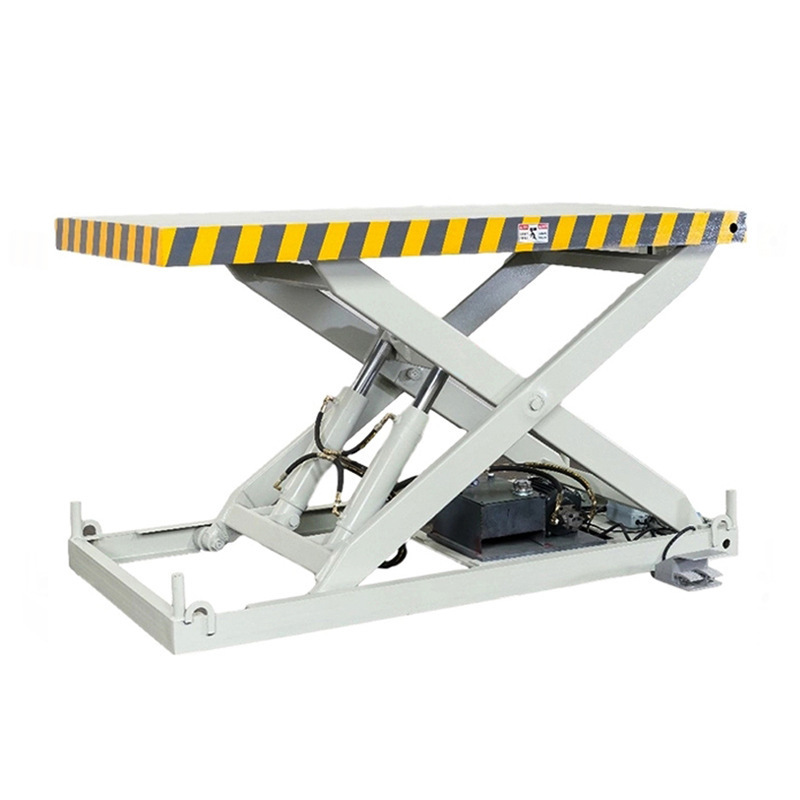厂家批发固定升降平台 货物升与降液压台 三吨液压升降台导轨