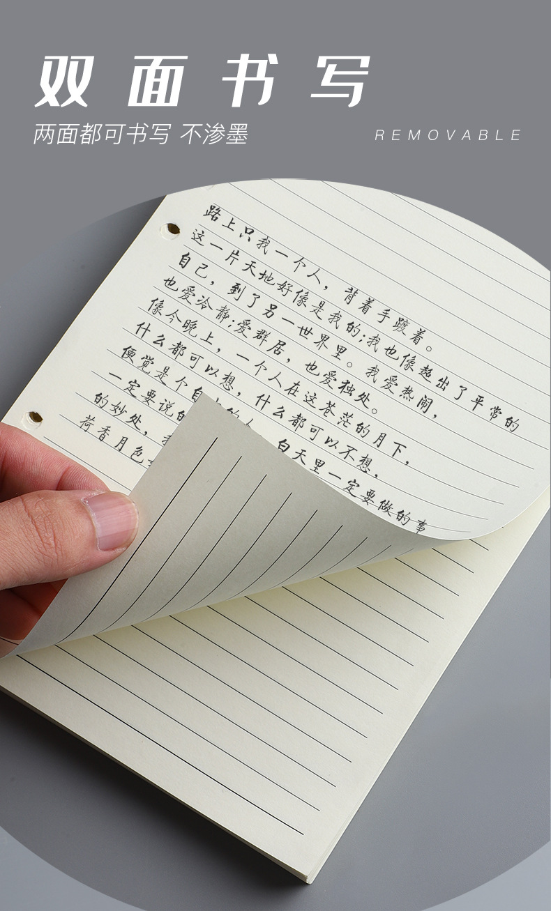 空白牛皮纸替芯