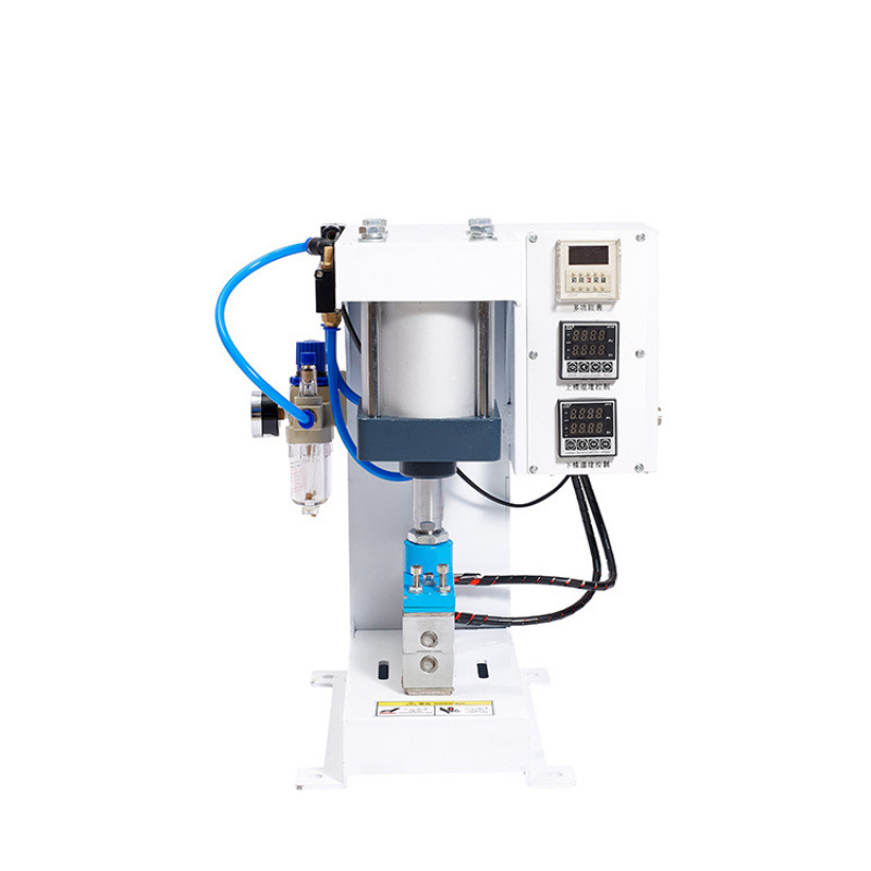 气动烫金机自动收纸皮革纸张LOGO烫金机槟榄开口机皮革烫金