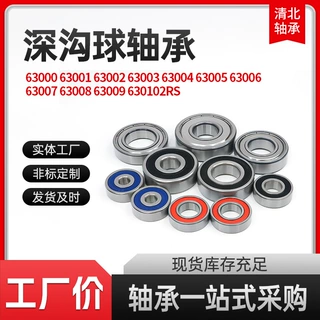 深沟球轴承定制6300 6301 6302 6303 6304 6305 63062RS轴承